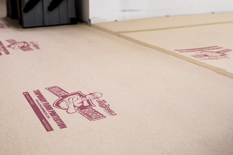 Builder Board Durable Temporary Floor Protection Board