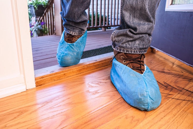 CHAUSSE-TOUT Shoe and Boot Covers Optimal floor protection for home services or professionals Reusable One pair