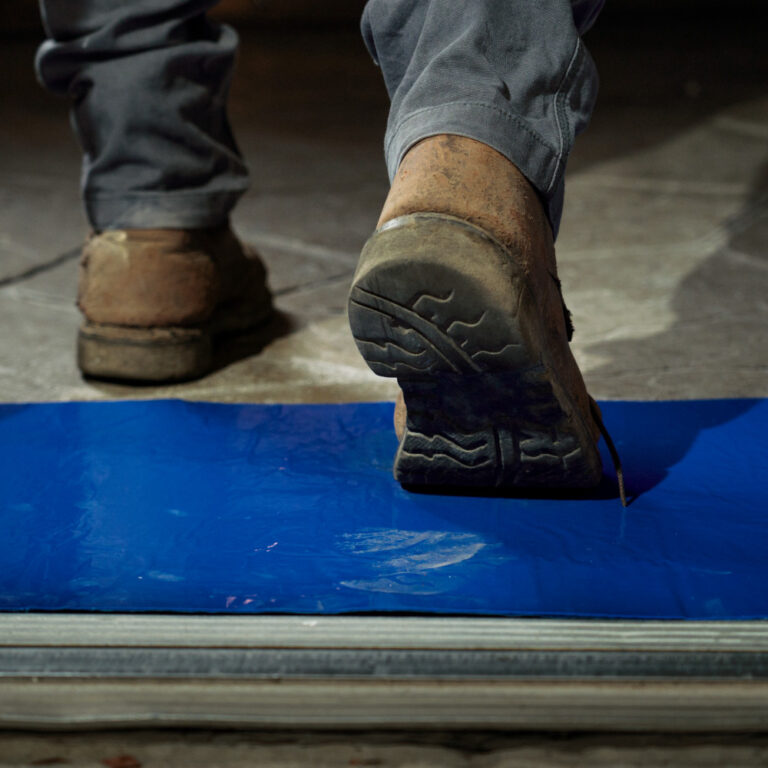 Sticky Mat® Construction Floor Protection | Surface Shields