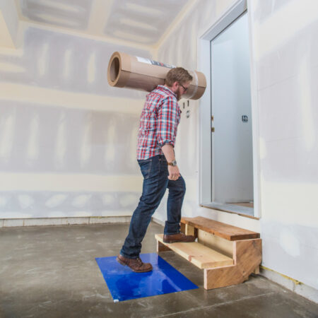 construction sticky mat