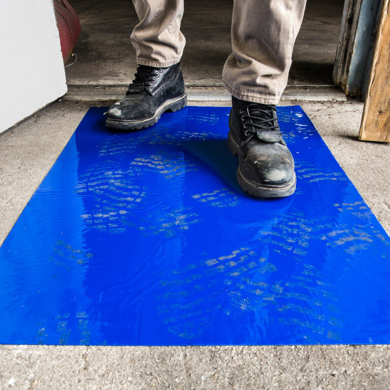 construction sticky mat