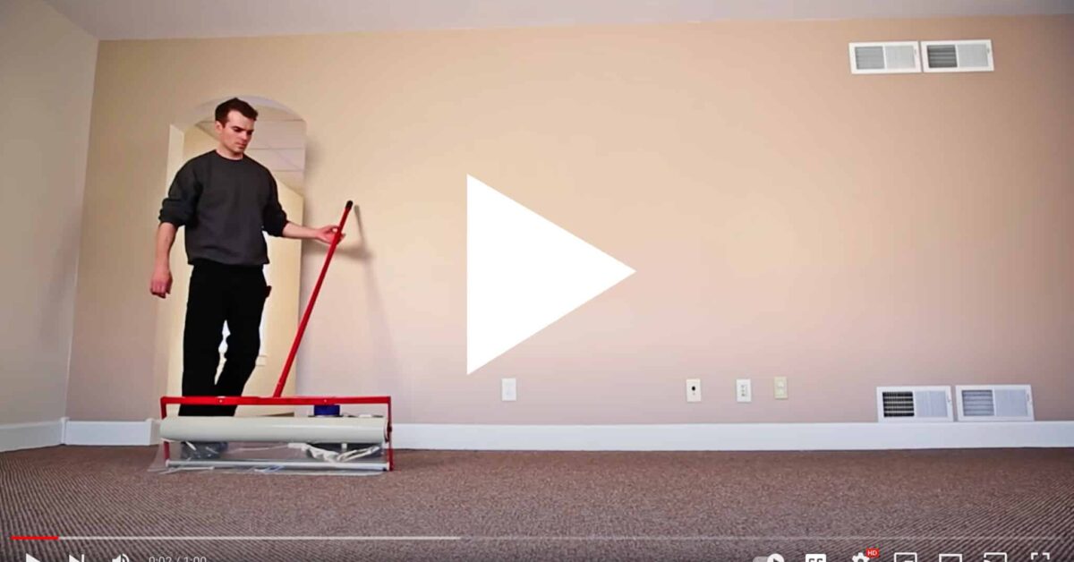 Carpet Shield® Carpet Protection Film Surface Shields