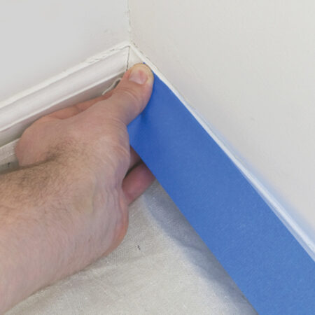 blue masking tape