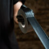 Black duct tape