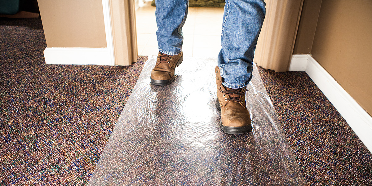 Carpet protection film