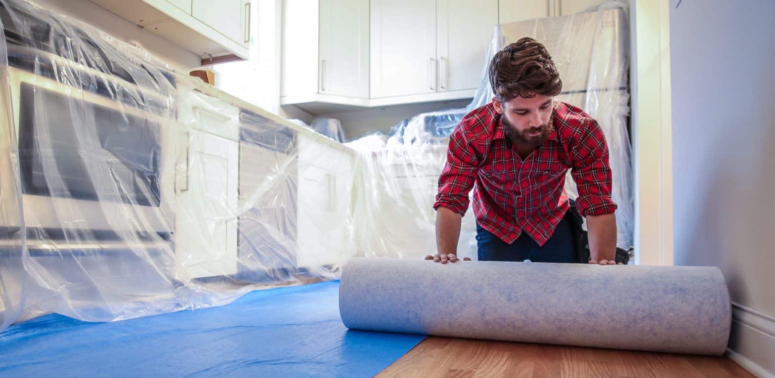 Best practices for installing floor protection products